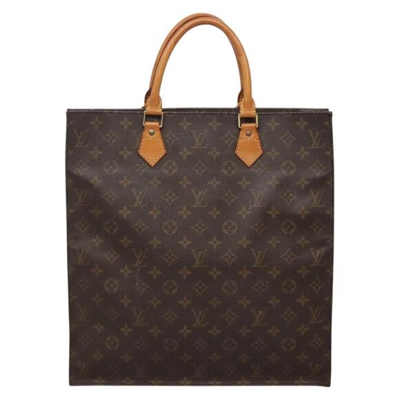 LOUIS VUITTON Monogram Sac Plat Hand Bag M51140 - Picture 13 of 16